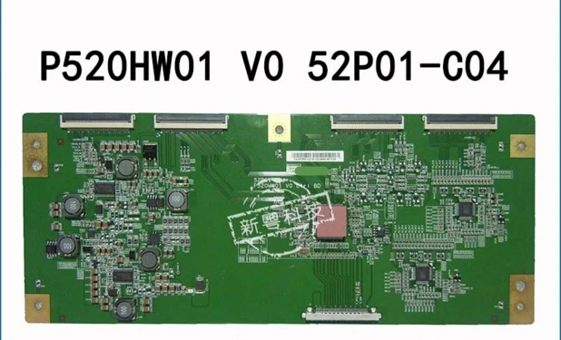 ЖК-плата P520HW01 V0 CTRL BD 52P01-C04 подключение с логической платой T-CON подключения платы
ЖК-плата P520HW01 V0 CTRL BD 52P01-C04 подключение с логической платой T-CON подключения платы
