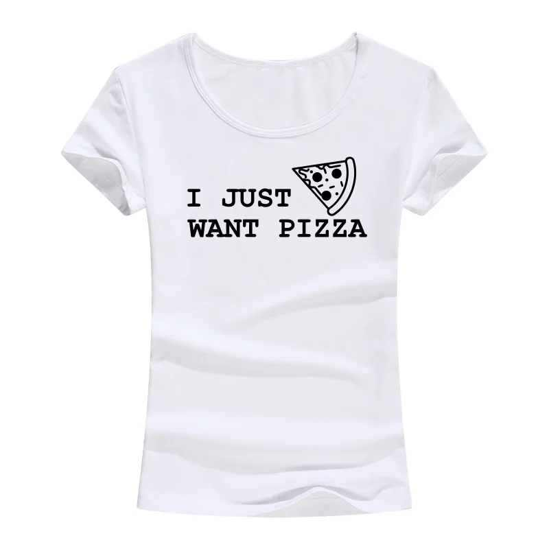 I Just Want Pizza Print T Shirt Cotton Women Casual Funny Shirt For Lady Summer Kawaii Harajuku Tops Tee
I Just Want Pizza Print T Shirt Cotton Women Casual Funny Shirt For Lady Summer Kawaii Harajuku Tops Tee