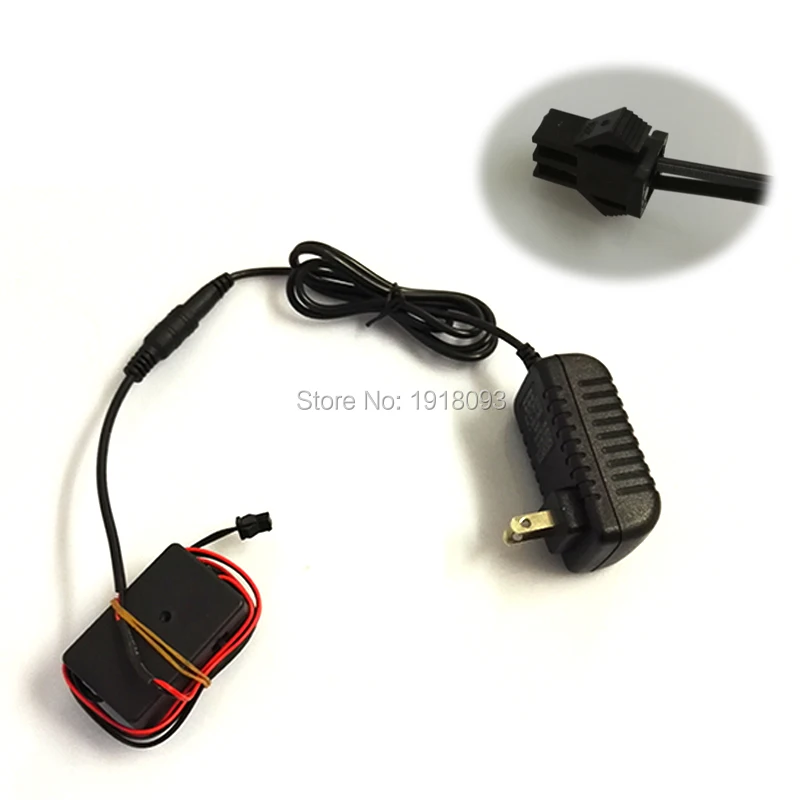 AC-220V 1-20M Steady on/Flashing EL Wire lighting transformer neon lights EL Driver
AC-220V 1-20M Steady on/Flashing EL Wire lighting transformer neon lights EL Driver