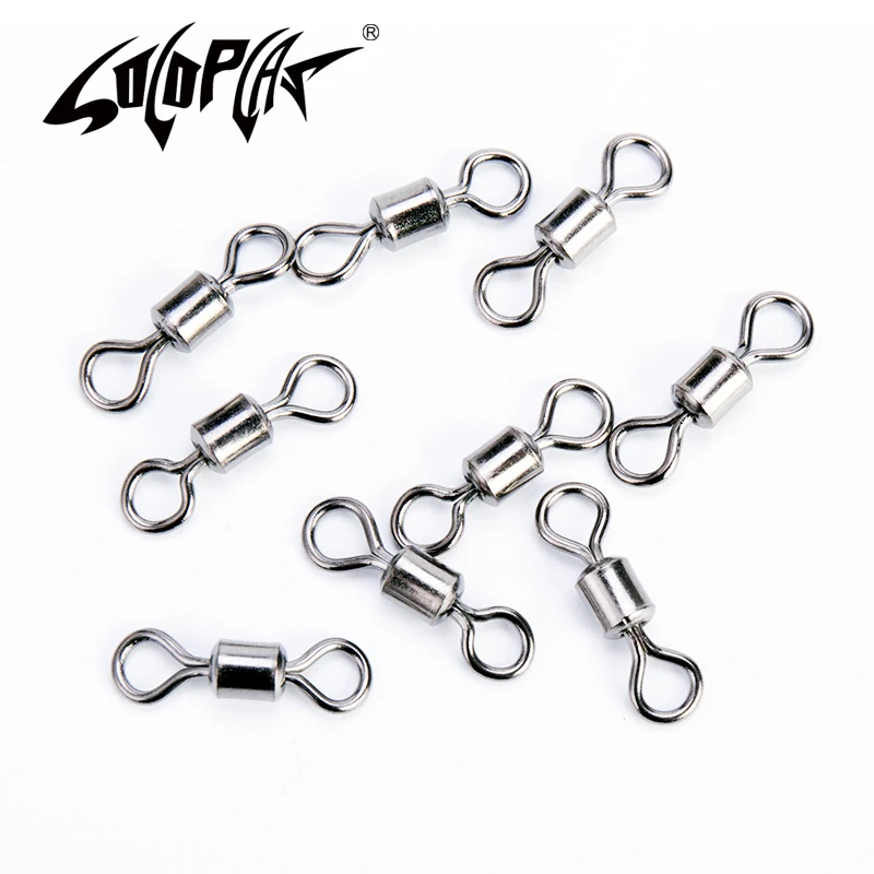 High quality fishing 50pcs fishing Rolling Swivel with safety snap Connector Fishing Swivel Terminal fishing tackle
High quality fishing 50pcs fishing Rolling Swivel with safety snap Connector Fishing Swivel Terminal fishing tackle
