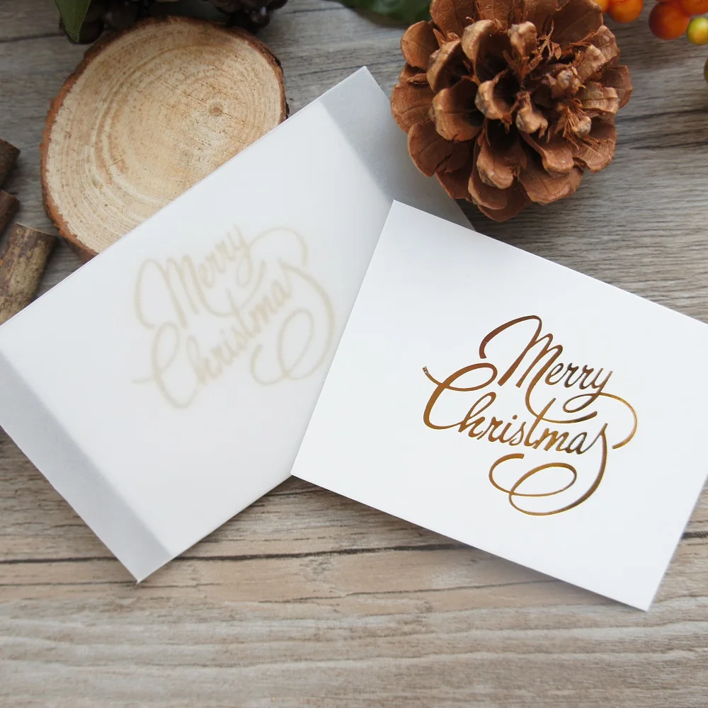 multi-use 25pcs Mini Merry Christmas Card gold with transparent white envelope Scrapbooking party invitation DIY Decor gift card
multi-use 25pcs Mini Merry Christmas Card gold with transparent white envelope Scrapbooking party invitation DIY Decor gift card