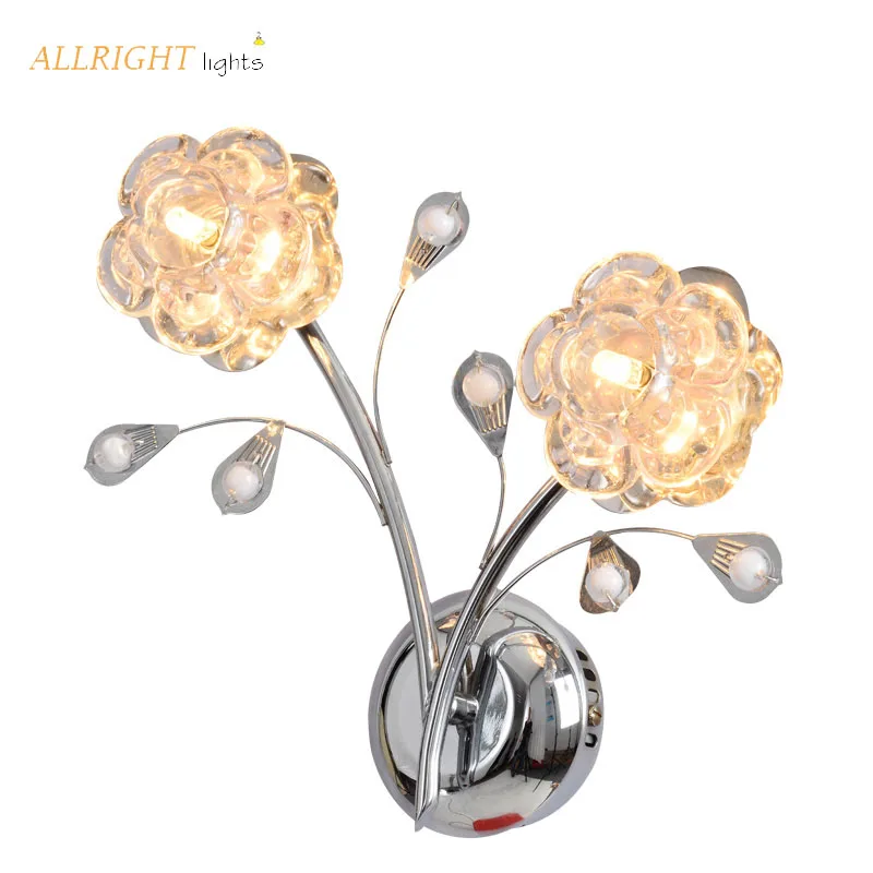 Modern LED flower wall lamp decoration bandelion model crystal family series for bedroom livingroom
Modern LED flower wall lamp decoration bandelion model crystal family series for bedroom livingroom