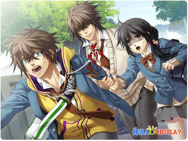 Hakuouki Zuisouroku SSL Gakuen униформа для девушек костюм чизуру Юкимура H008