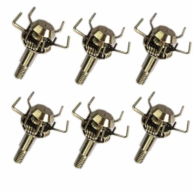 Judo hunting broadhead wire with five claws judo thread small hunting arrowhead freeshiping 12pack
Judo hunting broadhead wire with five claws judo thread small hunting arrowhead freeshiping 12pack