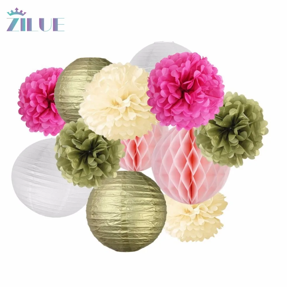 12pcs/set multi color paper flower balls paper honeycomb ball paper lantern decoration set party ornament,wedding decoration
12pcs/set multi color paper flower balls paper honeycomb ball paper lantern decoration set party ornament,wedding decoration