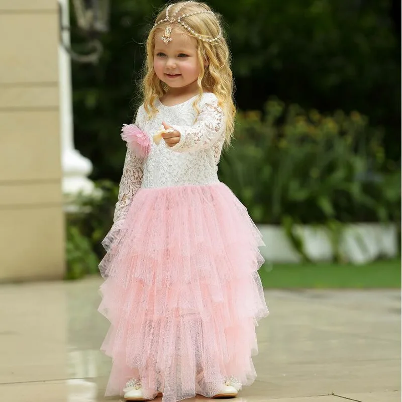 Girl Dress Lace Cake Smash Party Pageant Vestidos Long Tulle Backless Dresses For Children Clothes Teenage Girls Lace Frocks
Girl Dress Lace Cake Smash Party Pageant Vestidos Long Tulle Backless Dresses For Children Clothes Teenage Girls Lace Frocks