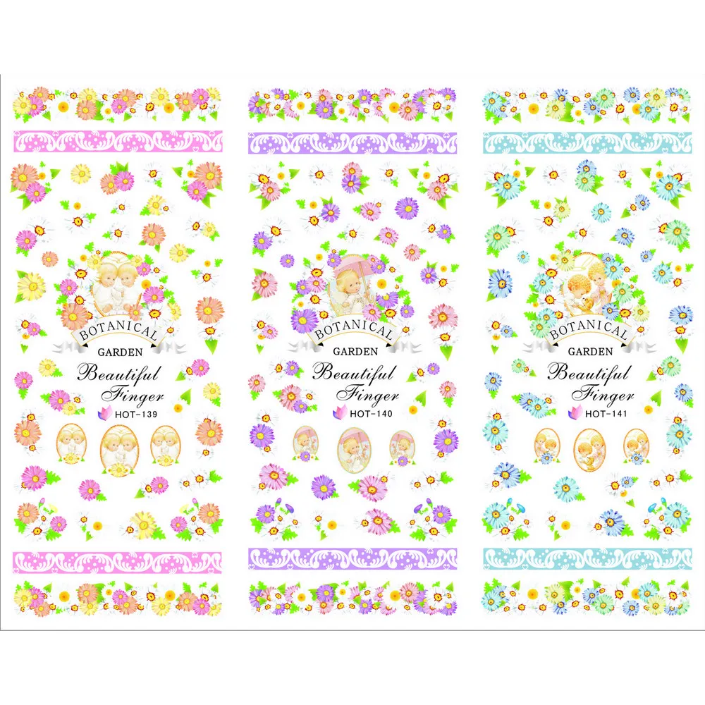 3 PACKS / LOT MOSAIC FLOWER ANGEL TWINS NAIL TATTOOS STICKER WATER TRANSFER DECAL NAIL ART HOT139-141
3 PACKS / LOT MOSAIC FLOWER ANGEL TWINS NAIL TATTOOS STICKER WATER TRANSFER DECAL NAIL ART HOT139-141