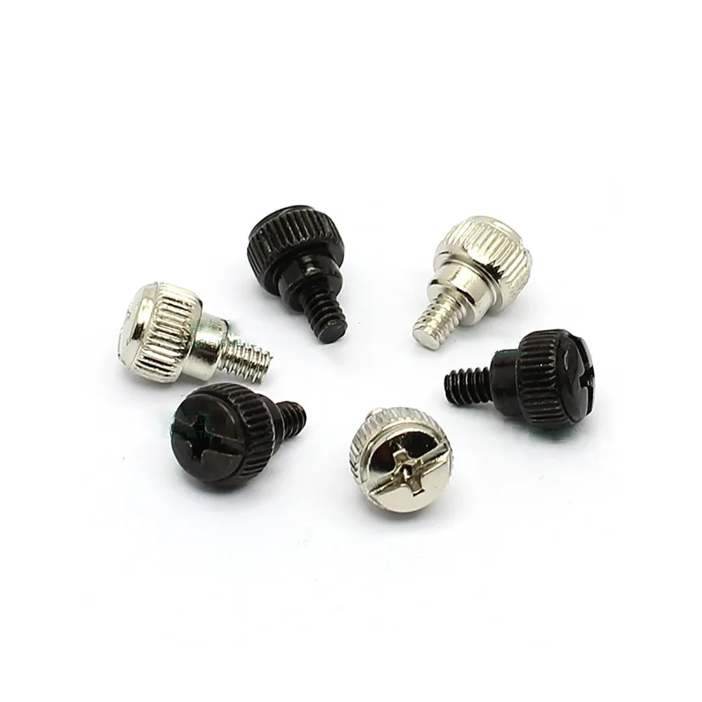 20Pcs 6#-32 American Standard Phillips Hand Screws Step Adjustment Manual Screw Fixing Cabinet Cylinder Head Knurling Bolts
20Pcs 6#-32 American Standard Phillips Hand Screws Step Adjustment Manual Screw Fixing Cabinet Cylinder Head Knurling Bolts