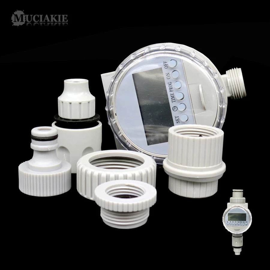 MUCIAKIE 1PC Garden Watering Timer Solar Water Timer Automatic Watering Irrigation Controllers System LCD Digital Irrigator
MUCIAKIE 1PC Garden Watering Timer Solar Water Timer Automatic Watering Irrigation Controllers System LCD Digital Irrigator