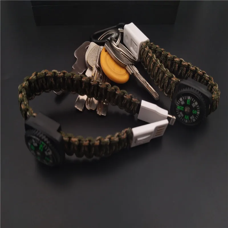 Outdoor camping survival tool parachute rope emergency knot key ring camping key pendant compass data line two in one pendant
Outdoor camping survival tool parachute rope emergency knot key ring camping key pendant compass data line two in one pendant