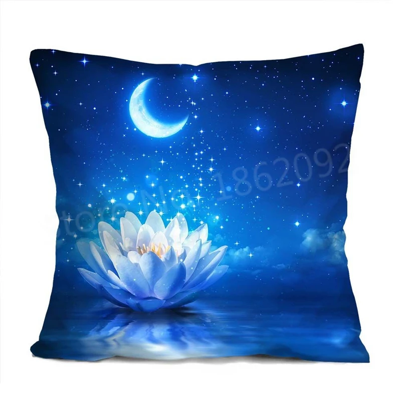Hot Blue Moonlight Lotus Cushion Cover Lotus Moon Decorative Throw Pillow Case Pillows Covers Elegant Polyester Print Cushions
Hot Blue Moonlight Lotus Cushion Cover Lotus Moon Decorative Throw Pillow Case Pillows Covers Elegant Polyester Print Cushions
