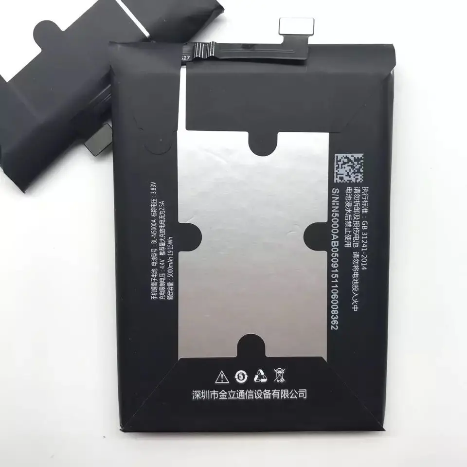 Wearson BL-N5000A Battery For Gionee M3 M3S M4 Battery High Quality 5000mAh With Tracking Number
Wearson BL-N5000A Battery For Gionee M3 M3S M4 Battery High Quality 5000mAh With Tracking Number