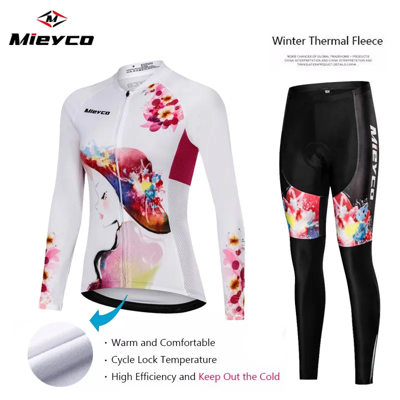 2020 Newest Women Winter Cycling Clothing Set Girl Keep Warm Thermal Fleece Bicycle Clothes Long Sleeve Ropa Ciclismo Mujer Suit
2020 Newest Women Winter Cycling Clothing Set Girl Keep Warm Thermal Fleece Bicycle Clothes Long Sleeve Ropa Ciclismo Mujer Suit