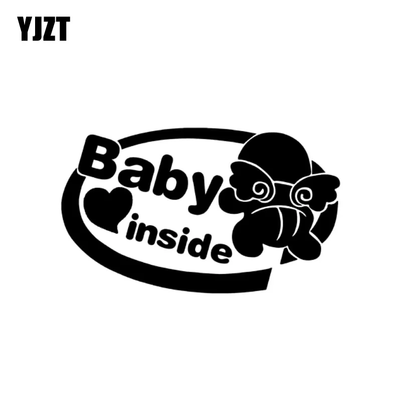 YJZT 19CM*11.3CM Baby Inside On Board Fun Cartoon Vinyl Sticker Decals Black/Silver C10-00121
YJZT 19CM*11.3CM Baby Inside On Board Fun Cartoon Vinyl Sticker Decals Black/Silver C10-00121