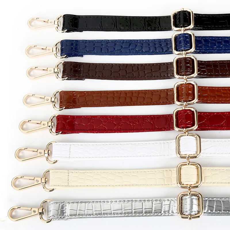4 Metal Colors! Adjustable Replacement Shoulder Bag Strap Crocodile PU Leather Straps for Purse, Bags, Handbags Alligator Belts
4 Metal Colors! Adjustable Replacement Shoulder Bag Strap Crocodile PU Leather Straps for Purse, Bags, Handbags Alligator Belts