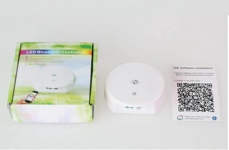 Bluetooth RGBW LED Controller DC12-24V 5 Channels RGB / WW / CW for LED Strip Applicable to IOS and Android Mobile
Bluetooth RGBW LED Controller DC12-24V 5 Channels RGB / WW / CW for LED Strip Applicable to IOS and Android Mobile