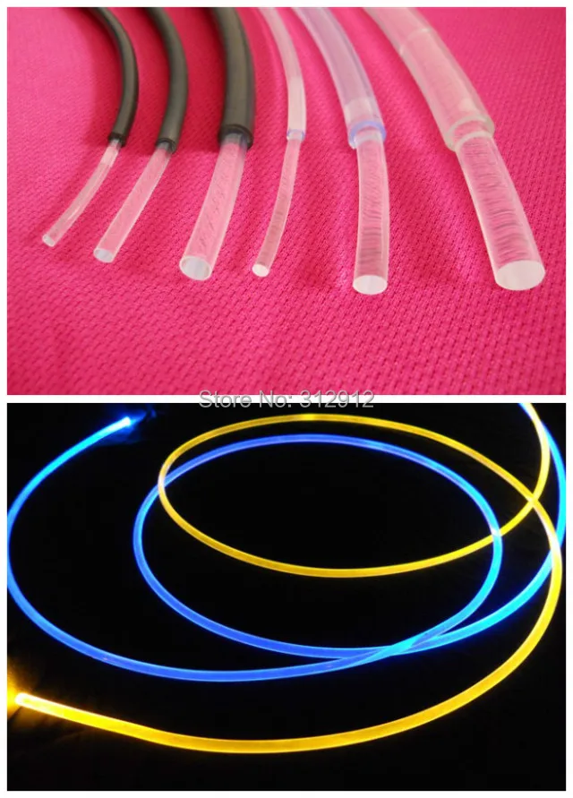transparent solid core Optical Fiber Inner Diameter 8mm(11mm outer diameter) for Showcase,swimmng pool
transparent solid core Optical Fiber Inner Diameter 8mm(11mm outer diameter) for Showcase,swimmng pool