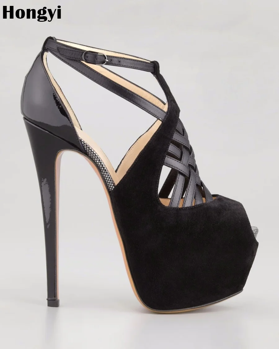 Hongyi Large Sizes 35-42 Brand Design Summer Women Shoes Woman High Heels Platform Party Wedding Sandals Women
Hongyi Large Sizes 35-42 Brand Design Summer Women Shoes Woman High Heels Platform Party Wedding Sandals Women