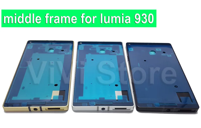 100% оригинальная новая средняя Рамка Замена для Nokia lumia 930 часть корпуса с боковой