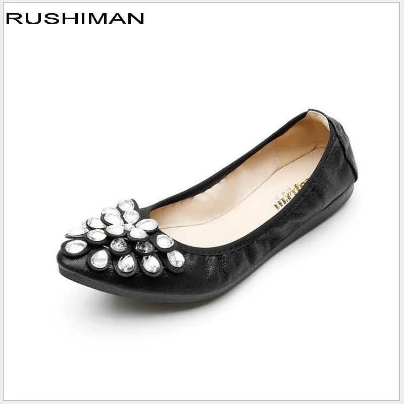 RUSHIMAN Women Ballet Flats Spring Autumn Brand Women Shoes Flower Pointed Toe Women Sneakers Female Casual Shoes Size #31-45
RUSHIMAN Women Ballet Flats Spring Autumn Brand Women Shoes Flower Pointed Toe Women Sneakers Female Casual Shoes Size #31-45