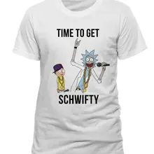 Футболка Rick And Morty Time To Get Schwifty новая и официальная! Бесплатная