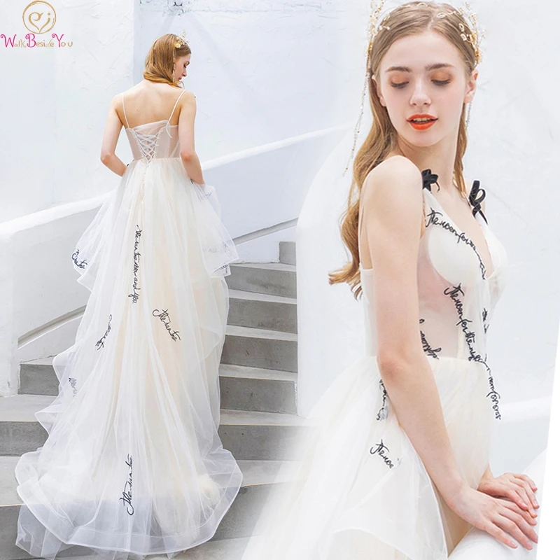 Asymmetry Spaghetti Straps Formal Party Girls Prom Dresses 2019 New V Neck Long vestidos de gala Evening Gowns Walk Beside You
Asymmetry Spaghetti Straps Formal Party Girls Prom Dresses 2019 New V Neck Long vestidos de gala Evening Gowns Walk Beside You