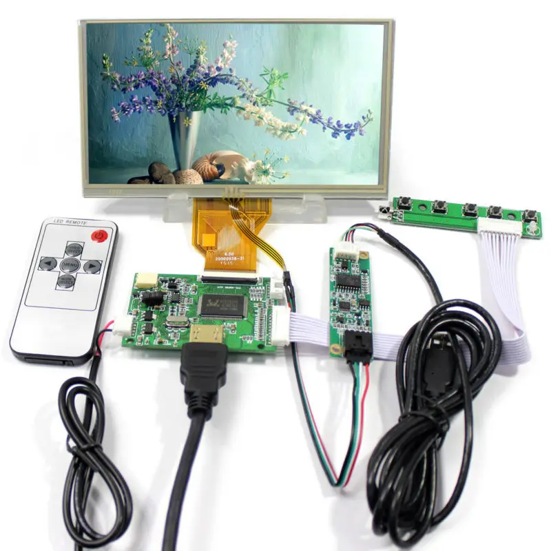 HD MI input LCD controller board VS-TY50-V2 6.5inch 800x480 AT65TN14 lcd screen with Touch screen for Raspberry PI
HD MI input LCD controller board VS-TY50-V2 6.5inch 800x480 AT65TN14 lcd screen with Touch screen for Raspberry PI