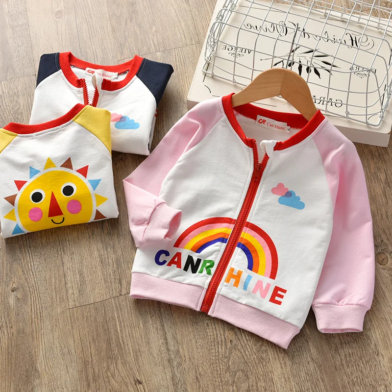 Children's Jackets 2019 Spring Autumn New Baby Boys and Girls Rainbow Printed Casual Coats Kids Girls Outwear Jacket Tops 2-7Y
Children's Jackets 2019 Spring Autumn New Baby Boys and Girls Rainbow Printed Casual Coats Kids Girls Outwear Jacket Tops 2-7Y