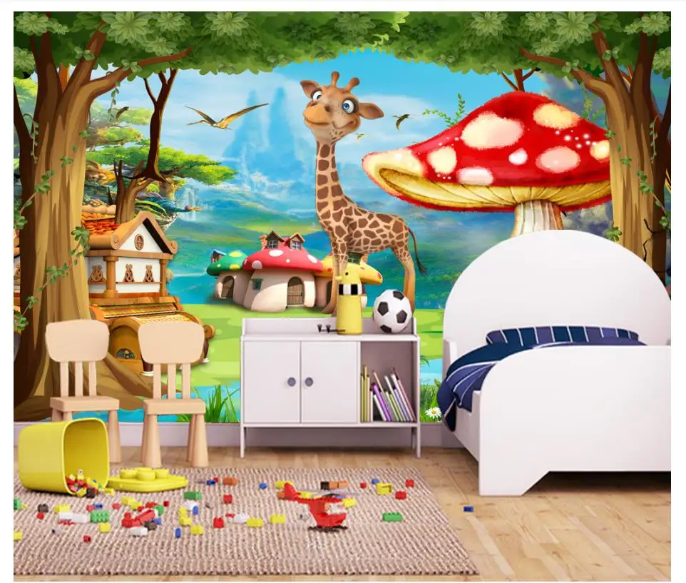Custom photo wallpaper 3d murals wallpaper for walls 3d Beautiful forest wood cartoon children's room background wall decorative
Custom photo wallpaper 3d murals wallpaper for walls 3d Beautiful forest wood cartoon children's room background wall decorative