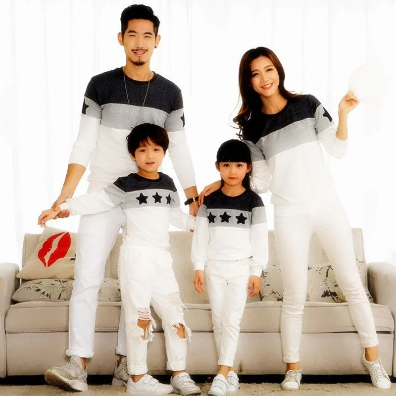 Fall Fashion Family Look Family Long Sleeve Matching Outfits Mother Daughter Dad Son Clothes Casual Family Shirts Family Outfits
Fall Fashion Family Look Family Long Sleeve Matching Outfits Mother Daughter Dad Son Clothes Casual Family Shirts Family Outfits