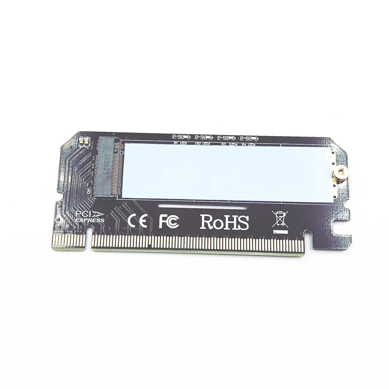 

M.2 NVMe SSD NGFF TO PCIE 3.0 X16 Adapter with LED M Key Interface Card Suppor PCI Express 3.0 x4 2230-2280 Size m.2 FULL SPEED