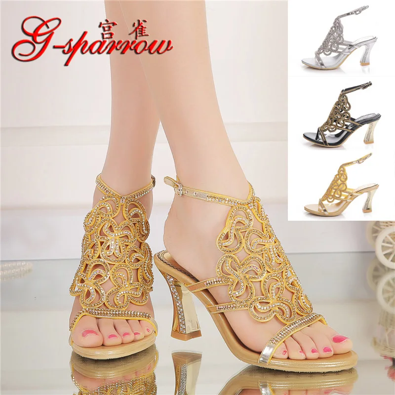 G-sparrow 2021 Summer New Korean Stiletto High-heeled Elegant Sandals Rhinestone Fashion Sexy Ladies Shoes Gold Silver Black
G-sparrow 2021 Summer New Korean Stiletto High-heeled Elegant Sandals Rhinestone Fashion Sexy Ladies Shoes Gold Silver Black