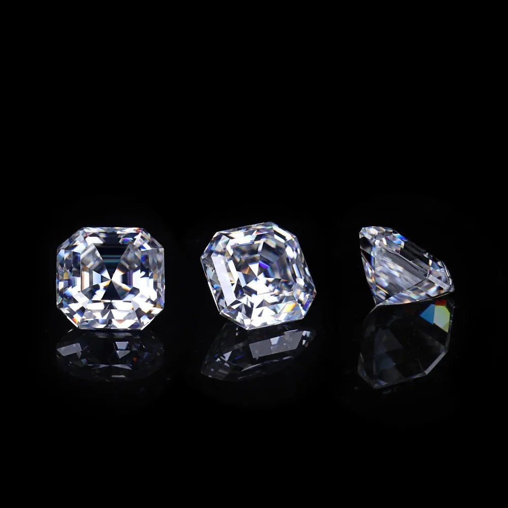 10x10mm Asscher Cut EF Color VVS Clarity Synthetic Loose Moissanite Diamond for Jewelry Making
10x10mm Asscher Cut EF Color VVS Clarity Synthetic Loose Moissanite Diamond for Jewelry Making