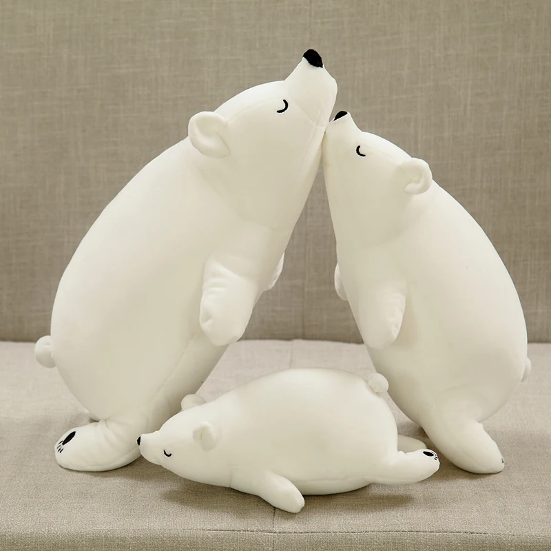 30/40/50/70 cm cm Simulation Polar Bear Plush Pillow Stuffed Animal Polar Bear Cushion Toys For Children's Room Sleeping Mate
30/40/50/70 cm cm Simulation Polar Bear Plush Pillow Stuffed Animal Polar Bear Cushion Toys For Children's Room Sleeping Mate