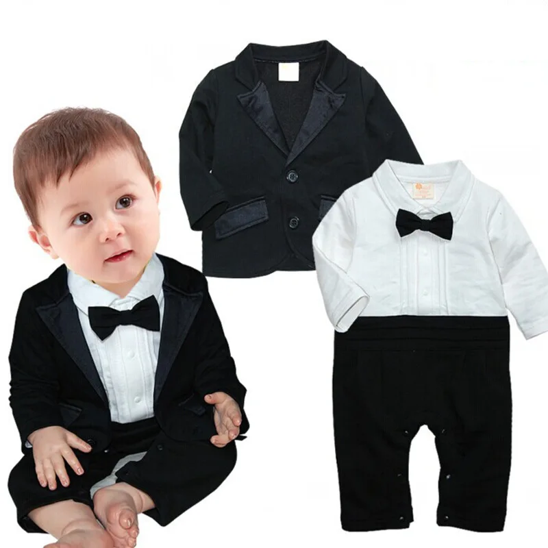 2016 Toddlers baby boy set gentleman Bow ties rompers +Jackets infants 2 pcs suit Birthday party clothing costumes set
2016 Toddlers baby boy set gentleman Bow ties rompers +Jackets infants 2 pcs suit Birthday party clothing costumes set