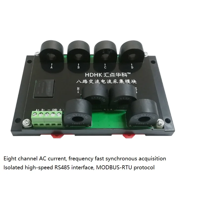 Multi-channel 8-channel AC 20A Current Frequency Measurement and Acquisition Module RS485 Sensor Transmitter MODBUS-RTU
Multi-channel 8-channel AC 20A Current Frequency Measurement and Acquisition Module RS485 Sensor Transmitter MODBUS-RTU