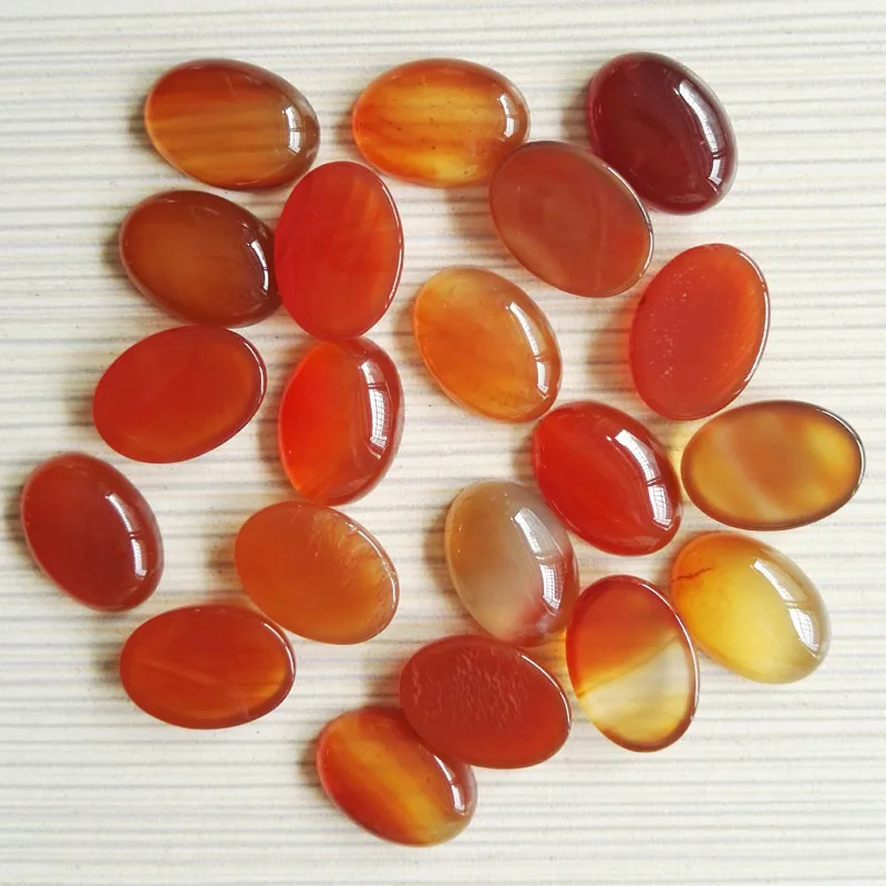 Wholesale Natural Stone red agates Beads 13x18MM jewelry making Fashion accessories bead cab Cabochon 50Pcs/lot Free shipping
Wholesale Natural Stone red agates Beads 13x18MM jewelry making Fashion accessories bead cab Cabochon 50Pcs/lot Free shipping