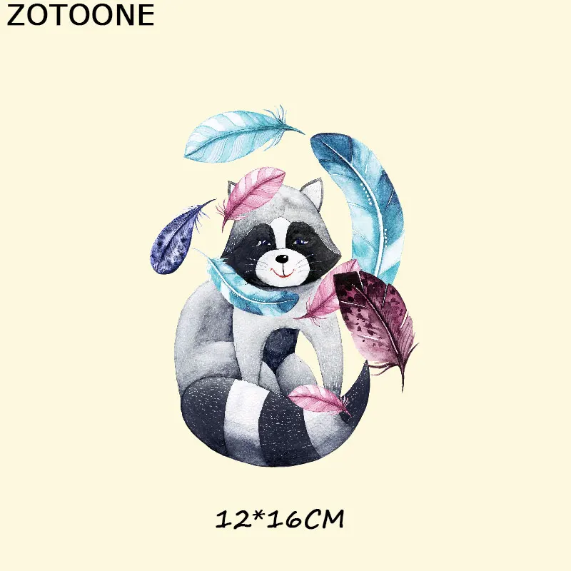 ZOTOONE Животных Патчи железные на патчи для одежды Бесплатная доставка уровень