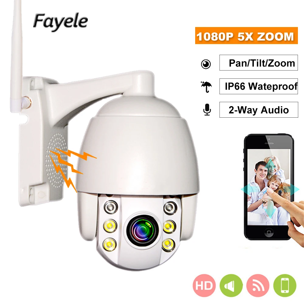 2,5 дюймовая Беспроводная IP-камера 1080P HD, умная полноцветная Wi-Fi PTZ-камера с ночным видением, 2-полосная аудиосвязь, панорамирование, наклон, 5-к...
2,5 дюймовая Беспроводная IP-камера 1080P HD, умная полноцветная Wi-Fi PTZ-камера с ночным видением, 2-полосная аудиосвязь, панорамирование, наклон, 5-к...