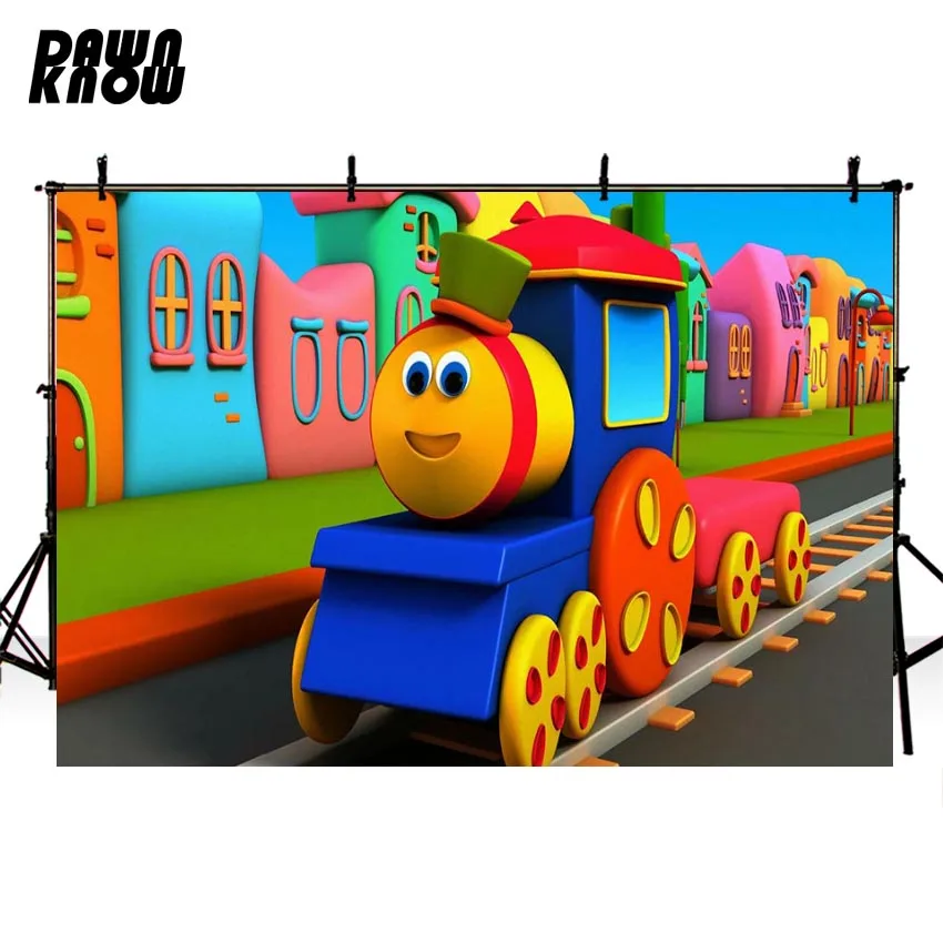 DAWNKNOW Cartoon Tomas Train Photography Background Photocall For Baby Party Backdrops For Children Photo Studio Customize G1080
DAWNKNOW Cartoon Tomas Train Photography Background Photocall For Baby Party Backdrops For Children Photo Studio Customize G1080