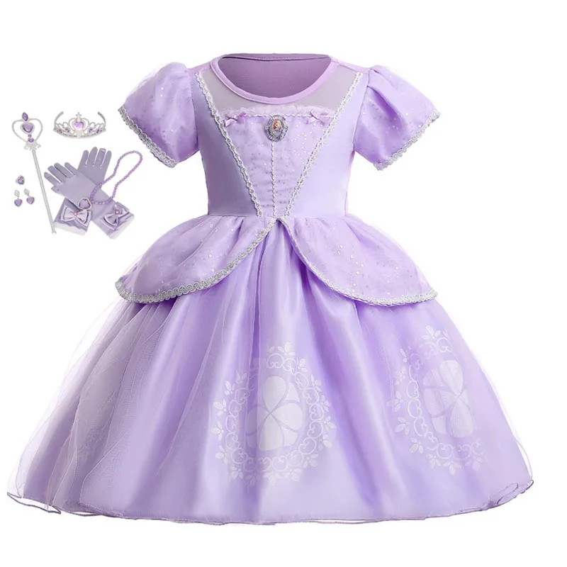 Girls Dresses Princess Sofia Dress Children Party Cosplay Costume Fancy G Stage Fantasy Clothes Tutu
Girls Dresses Princess Sofia Dress Children Party Cosplay Costume Fancy G Stage Fantasy Clothes Tutu