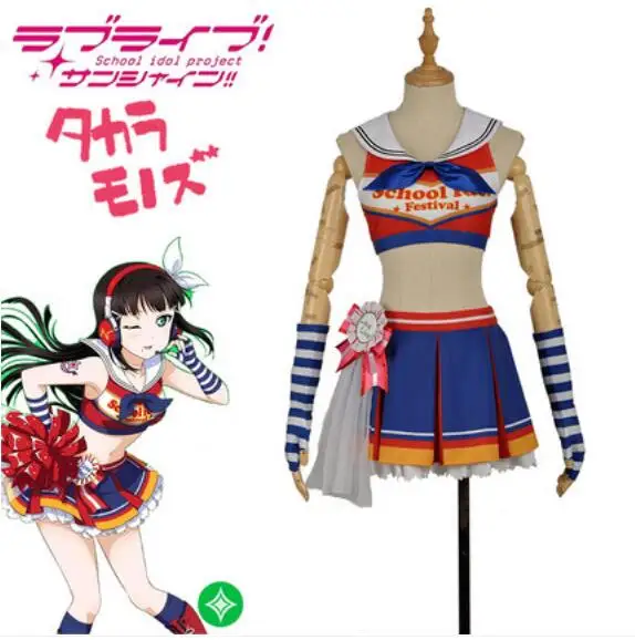 Прекрасно! Солнечный свет! Горячее предложение, аниме, косплей Kurosawa Dia COS Хэллоуин вечерние милые маскарадные костюмы для чирлидеров наборы для ухода за кожей
Прекрасно! Солнечный свет! Горячее предложение, аниме, косплей Kurosawa Dia COS Хэллоуин вечерние милые маскарадные костюмы для чирлидеров наборы для ухода за кожей