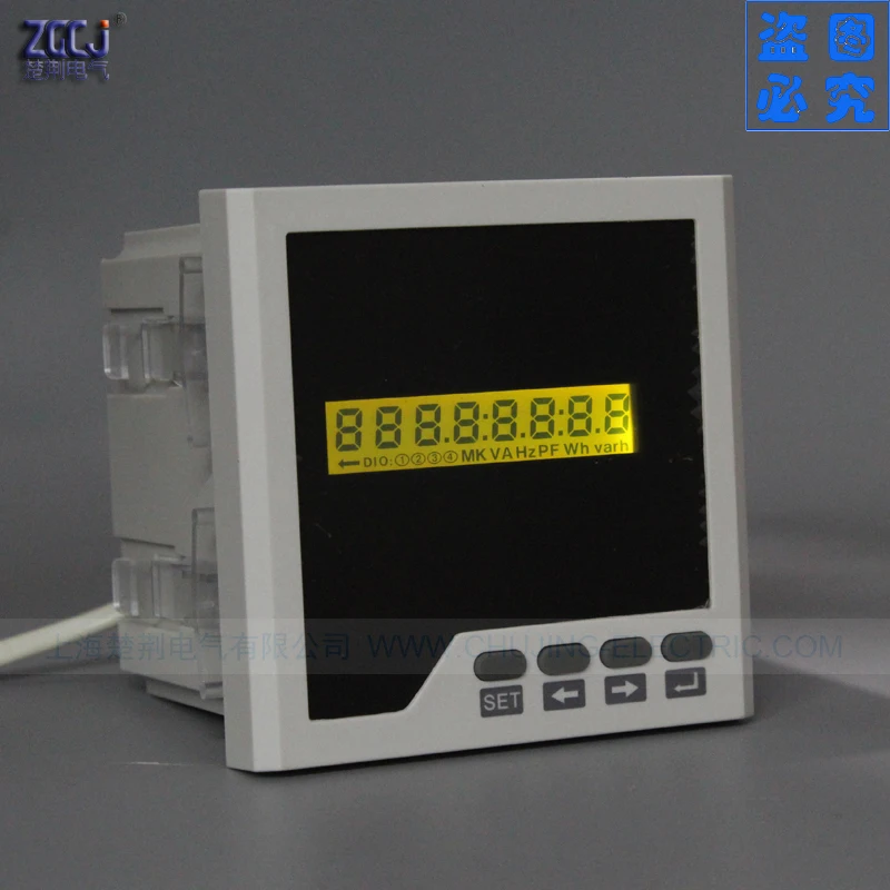 Yellow LCD AC multifunction power meter AC 0-450V A V Hz W KWH PF cos panel meter with 2 relay alarm output and RS485 function
Yellow LCD AC multifunction power meter AC 0-450V A V Hz W KWH PF cos panel meter with 2 relay alarm output and RS485 function