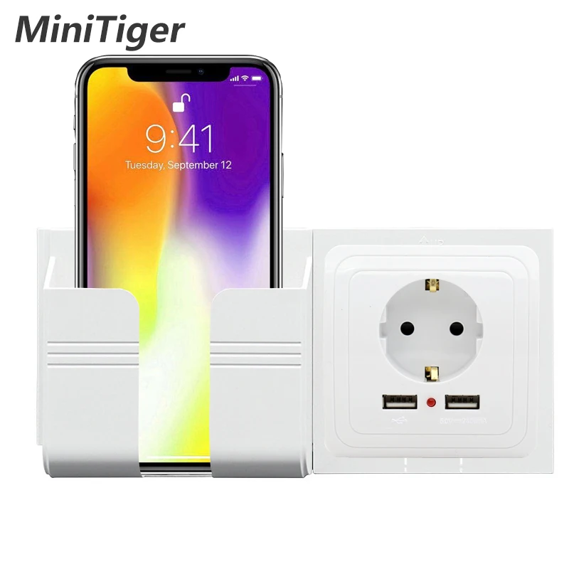 Minitiger Wall Socket Phone Holder Smartphone Accessories Stand Support For Mobile Phone Apple Samsung Huawei Phone Holder
Minitiger Wall Socket Phone Holder Smartphone Accessories Stand Support For Mobile Phone Apple Samsung Huawei Phone Holder