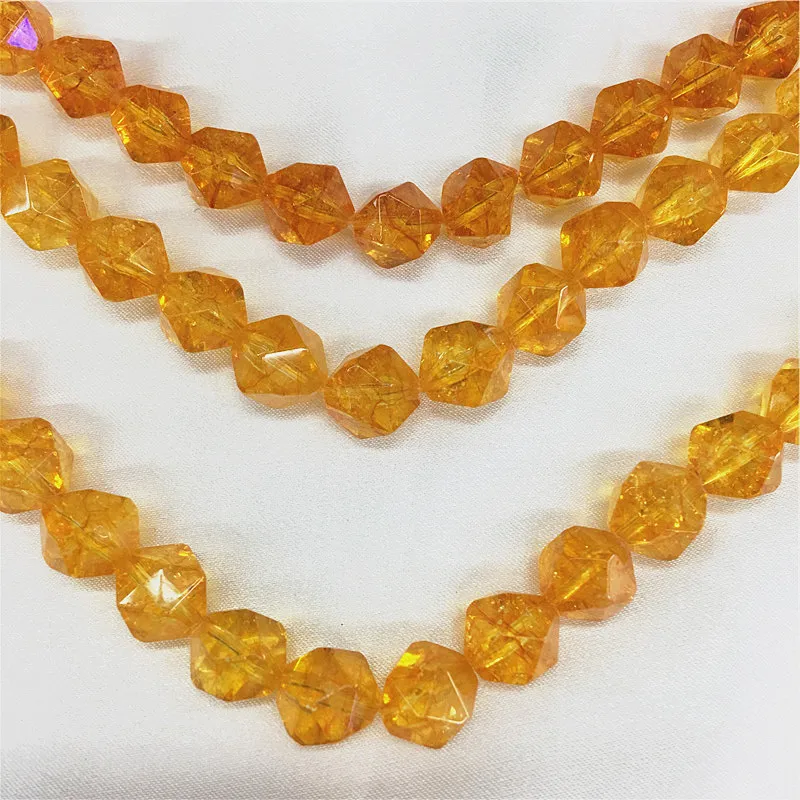AAA 6-10MM 1Strand/Pack 100% Natural Crystal Yellow Quartz Stone Semi-precious Bead Jewellery Loose Strands Beads
AAA 6-10MM 1Strand/Pack 100% Natural Crystal Yellow Quartz Stone Semi-precious Bead Jewellery Loose Strands Beads