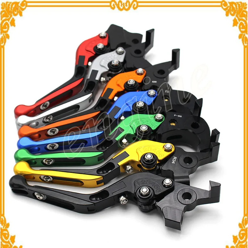 Motorcycle accessories Folding Extendable Adjustable Brake Clutch Levers For KAWASAKI ZX6R/636 ZX10R 07-16
Motorcycle accessories Folding Extendable Adjustable Brake Clutch Levers For KAWASAKI ZX6R/636 ZX10R 07-16