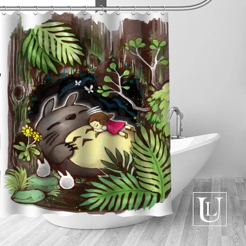 Custom totoro Curtain Fabric Modern Shower Curtain bathroom beautiful Curtains Bath decor Polyester Cloth Waterproof
Custom totoro Curtain Fabric Modern Shower Curtain bathroom beautiful Curtains Bath decor Polyester Cloth Waterproof