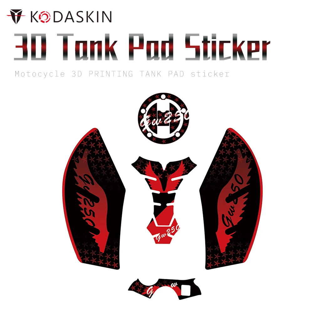 KODASKIN Motor 3D Fuel Tank Pad Protection Decal Triple Tree Sticker Red for SUZUKI GW250 accessories
KODASKIN Motor 3D Fuel Tank Pad Protection Decal Triple Tree Sticker Red for SUZUKI GW250 accessories