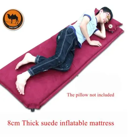 Camel Suede 8cm Thick Inflatable Cushion, Camping Lunch Cushion 199 * 66 * 8Cm Automatic Outdoor Tent Inflatable Mattress
Camel Suede 8cm Thick Inflatable Cushion, Camping Lunch Cushion 199 * 66 * 8Cm Automatic Outdoor Tent Inflatable Mattress
