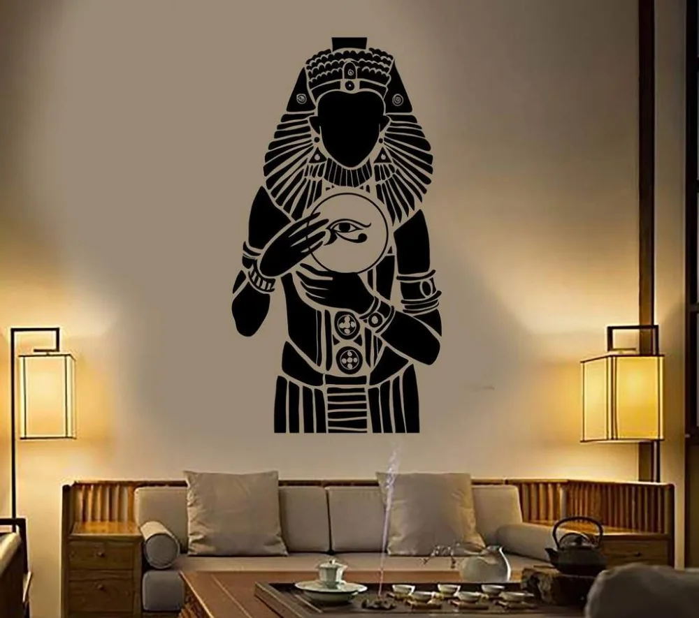 Фото Линейка Древний Египет виниловая наклейка на стену спальня - купить